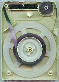 Inner of the 8-track cartridge